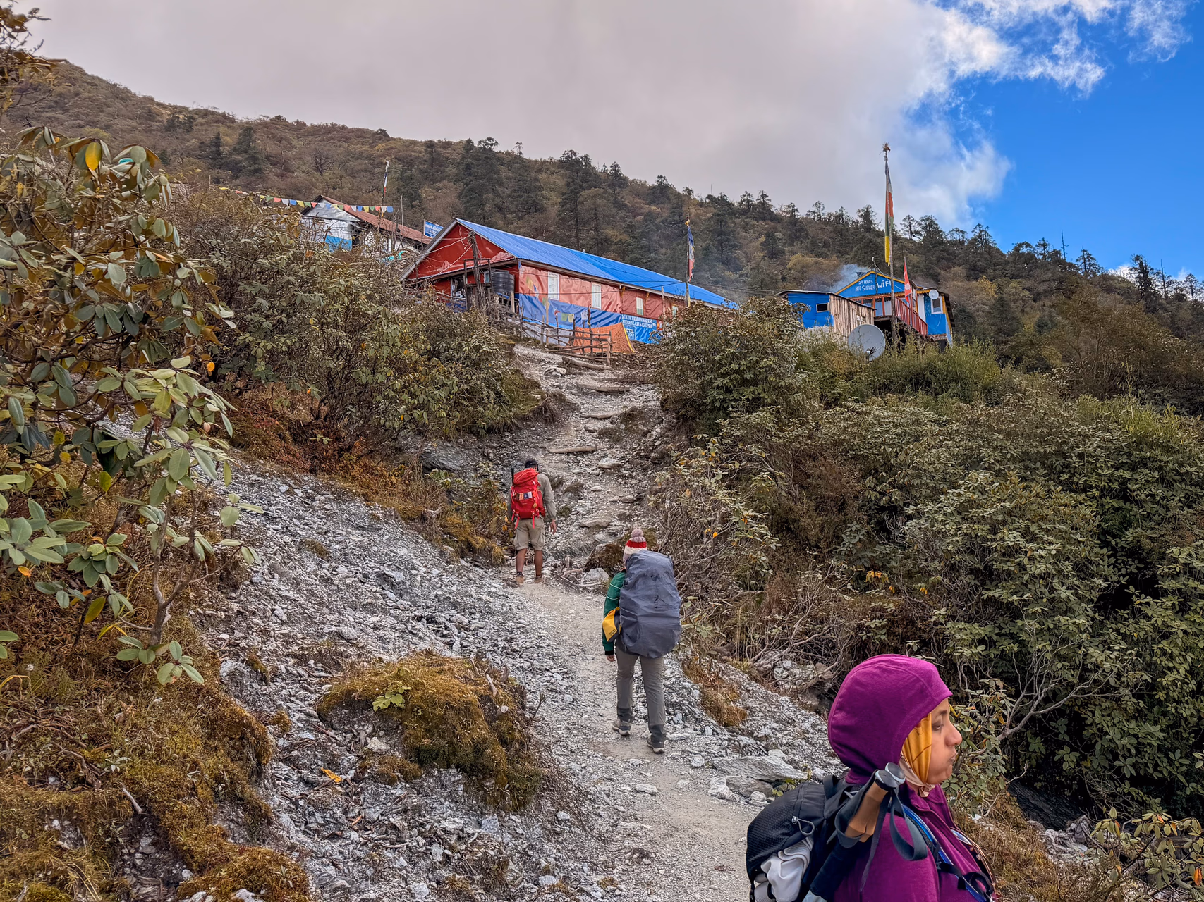 Approaching Dobato at the end of a long day