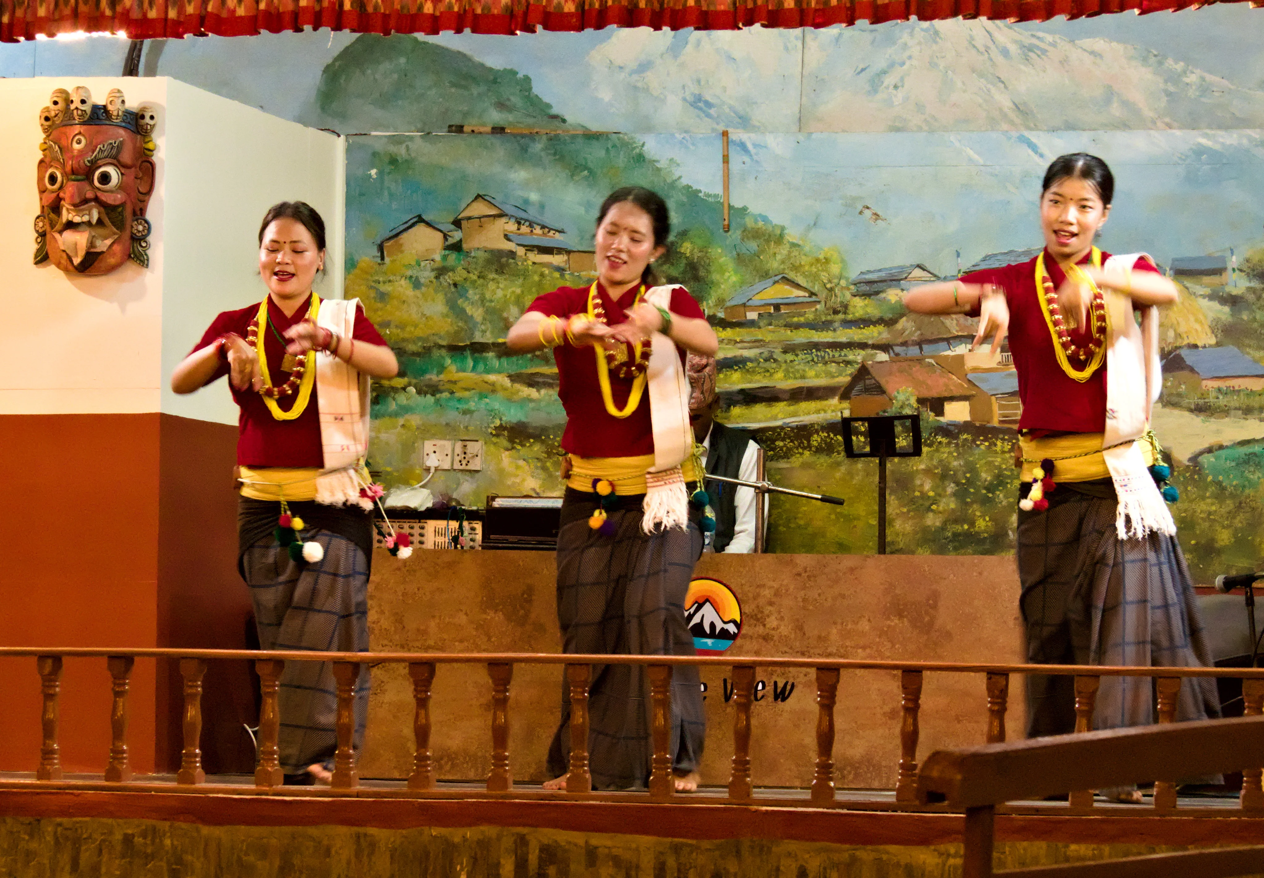 Traditional Nepali Folk Dance Performance