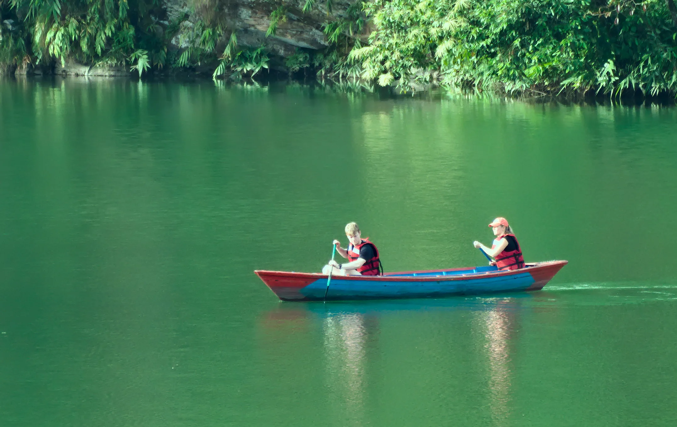 Phewa Lake in morning light