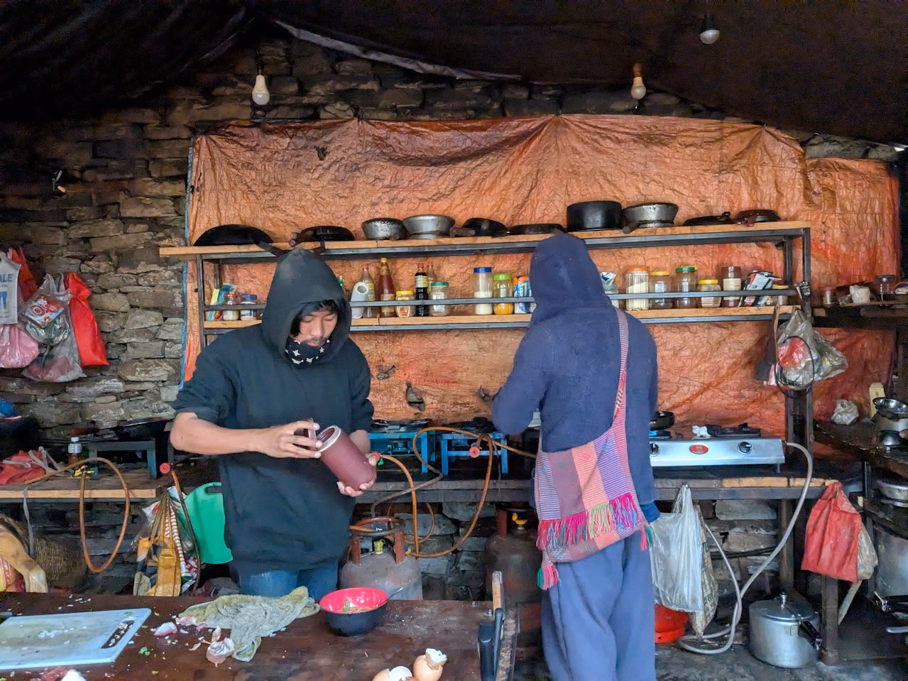 Group at Khayar Khola